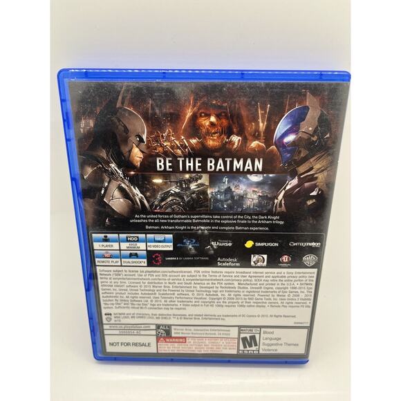 Batman: Arkham Knight PS4 (PlayStation 4, 2015) CIB TESTED & Working - Picture 3 of 6